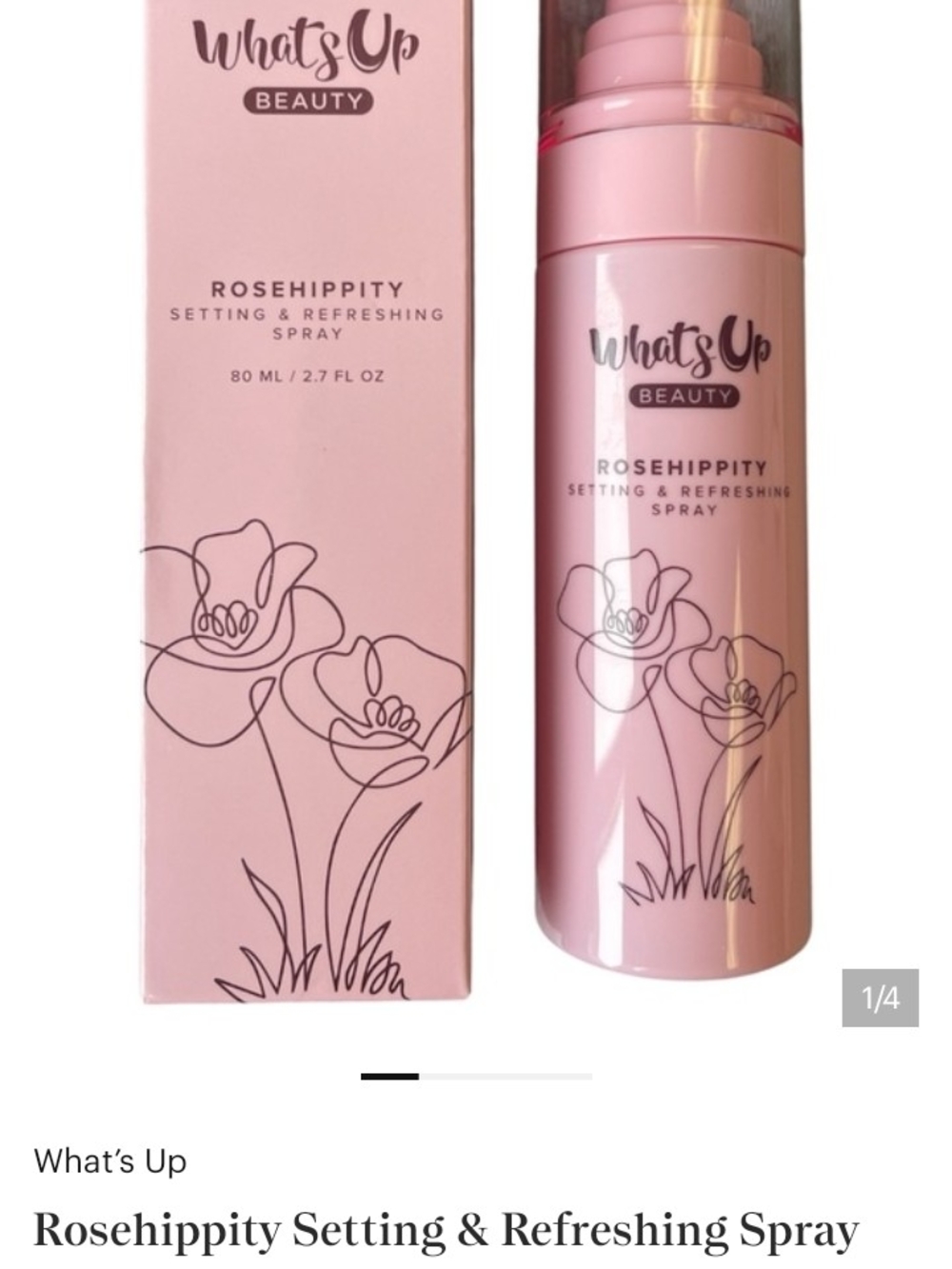 Rosehippity Setting & Refreshing Spray — Pink